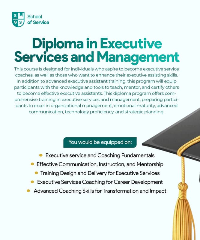 Diploma in Executive Services and Management